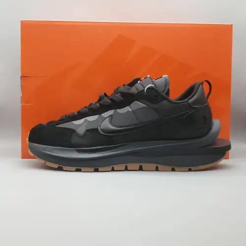 sacai x VaporWaffle 'Black Gum'