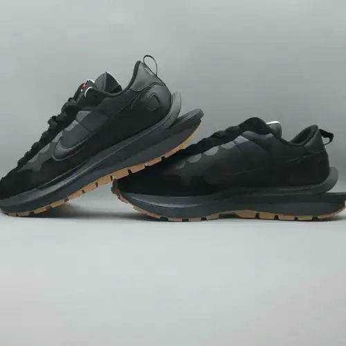 sacai x VaporWaffle 'Black Gum'