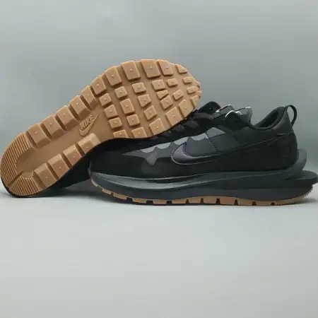 sacai x VaporWaffle 'Black Gum'