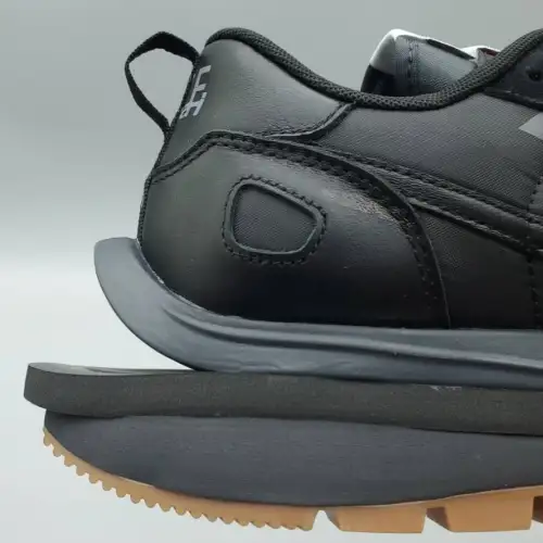 sacai x VaporWaffle 'Black Gum'