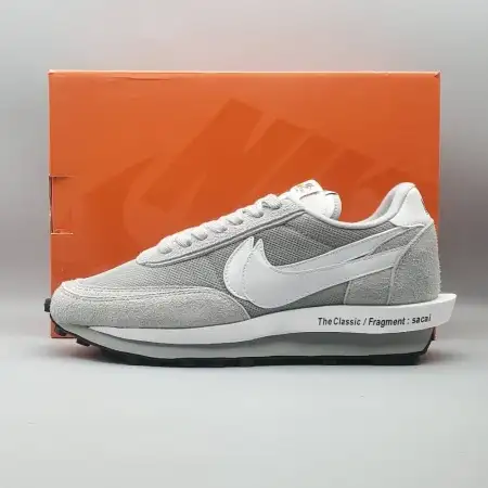 Fragment Design x sacai x LDV Waffle 'Light  Light Smoke Grey Smoke Grey'
