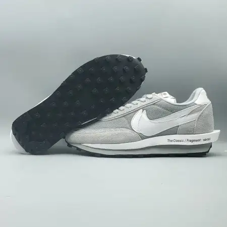 Fragment Design x sacai x LDV Waffle 'Light  Light Smoke Grey Smoke Grey'