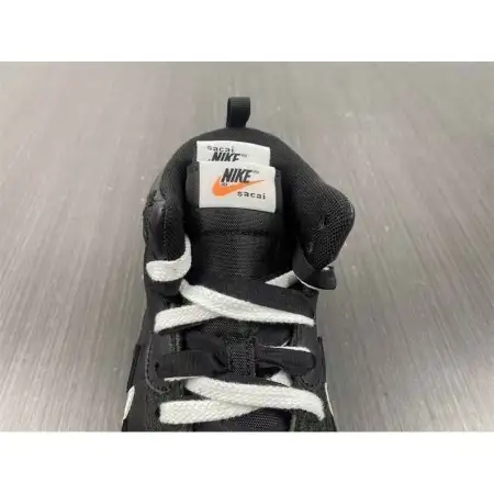 sacai x Jean Paul Gaultier Jean Paul Gaultier x VaporWaffle 'Black'