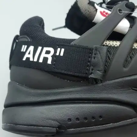 Off-White x Air Black Presto 'Black'