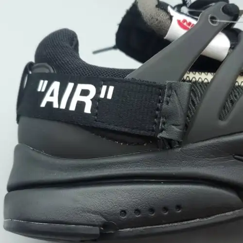 Off-White x Air Black Presto 'Black'