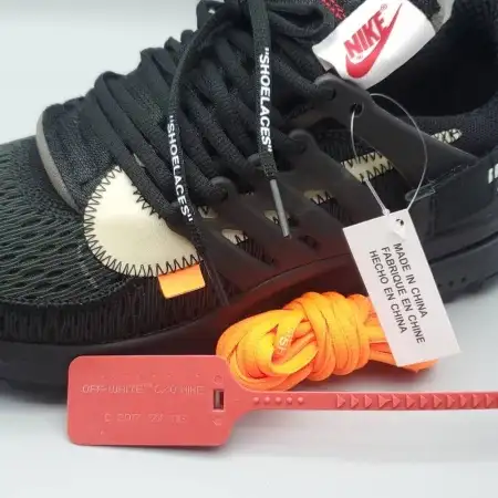 Off-White x Air Black Presto 'Black'