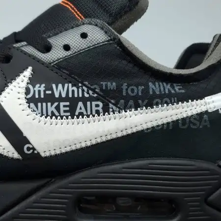 Off-White x Air  Air Max 90 Max 90 'Black'