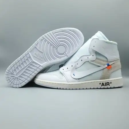 Off-White x Air Jordan 1 Retro High OG 'White' White 2018