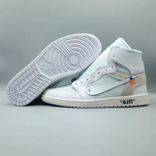 Off-White x Air Jordan 1 Retro High OG 'White' White 2018