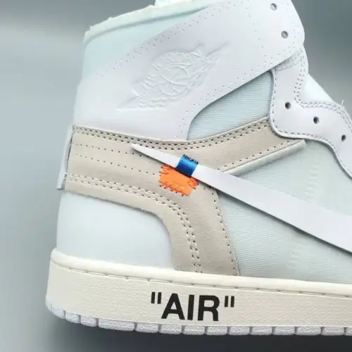 Off-White x Air Jordan 1 Retro High OG 'White' White 2018