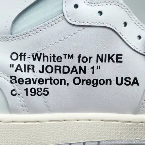 Off-White x Air Jordan 1 Retro High OG 'White' White 2018