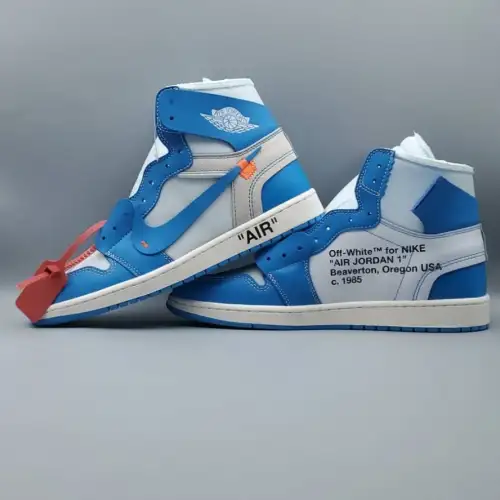Off-White x Air UNC Jordan 1 Retro High OG 'UNC'