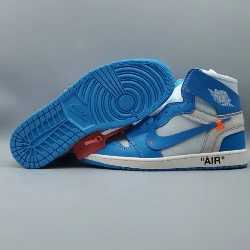 Off-White x Air UNC Jordan 1 Retro High OG 'UNC'
