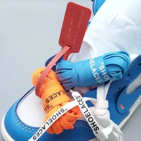 Off-White x Air UNC Jordan 1 Retro High OG 'UNC'