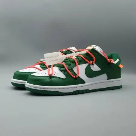 Off-White x Dunk Low 'Pine Green' 0BE28