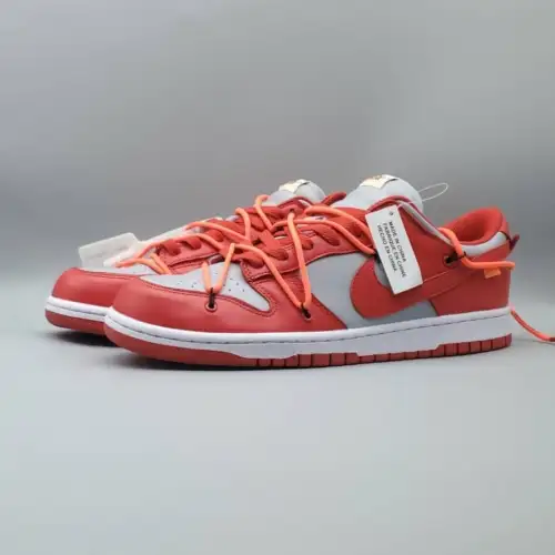 Off-White x Dunk University Red Low 'University Red'