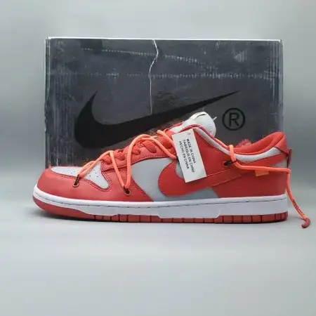 Off-White x Dunk University Red Low 'University Red'