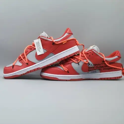 Off-White x Dunk University Red Low 'University Red'