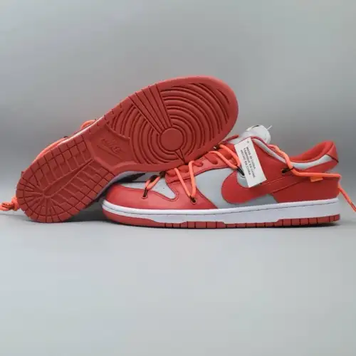 Off-White x Dunk University Red Low 'University Red'