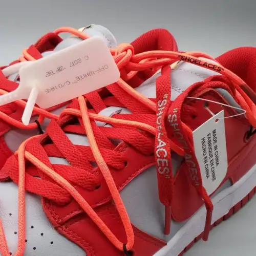 Off-White x Dunk University Red Low 'University Red'
