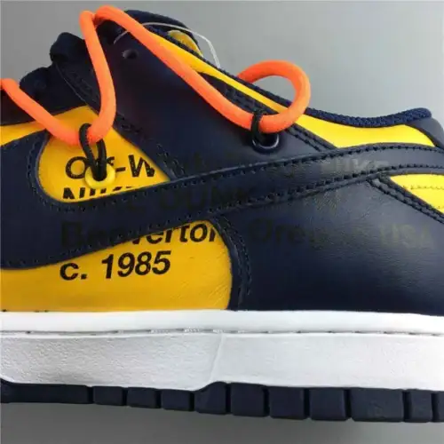 Off-White x University Gold Dunk Low 'University Gold'