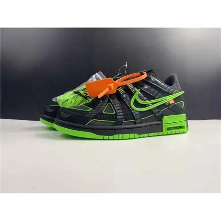 Off-White x Air Rubber Dunk 'Green Strike' A531423