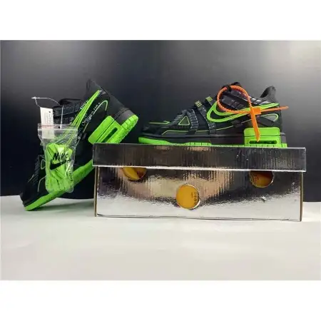 Off-White x Air Rubber Dunk 'Green Strike'