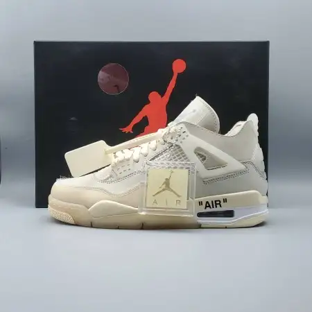 Off-White x Wmns Air Jordan 4 SP  Air Jordan 4 'Sail'