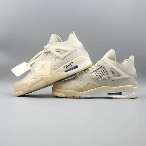 Off-White x Wmns Air Jordan 4 SP  Air Jordan 4 'Sail'