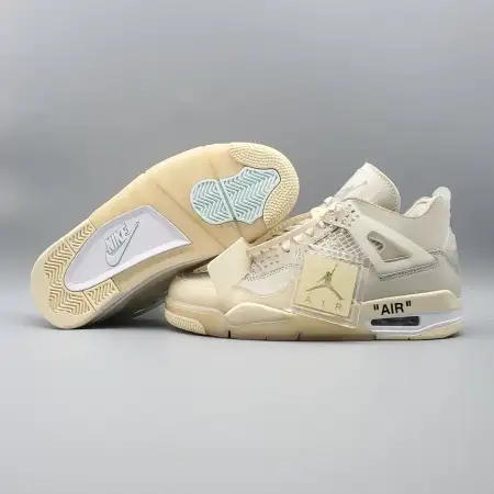 Off-White x Wmns Air Jordan 4 SP  Air Jordan 4 'Sail'
