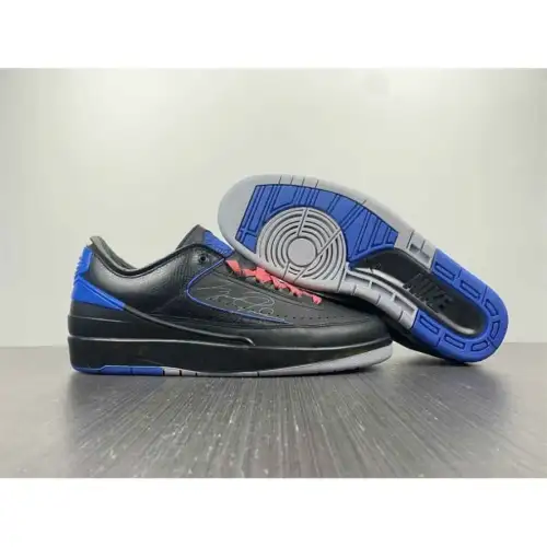 Off-White x Air  Air Jordan 2 Jordan 2 Retro Low SP 'Black Varsity Royal'