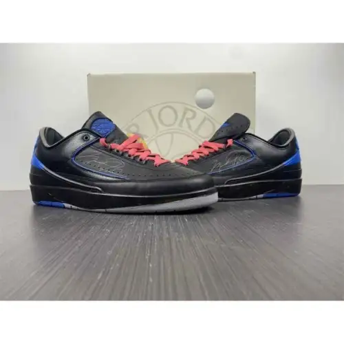 Off-White x Air  Air Jordan 2 Jordan 2 Retro Low SP 'Black Varsity Royal'