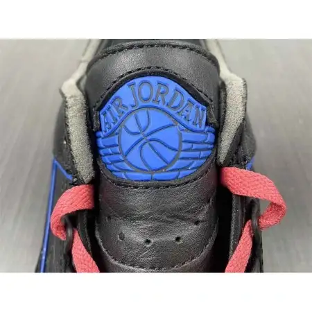 Off-White x Air  Air Jordan 2 Jordan 2 Retro Low SP 'Black Varsity Royal'