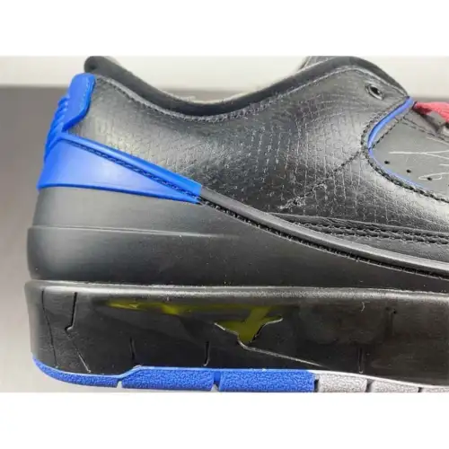 Off-White x Air  Air Jordan 2 Jordan 2 Retro Low SP 'Black Varsity Royal'