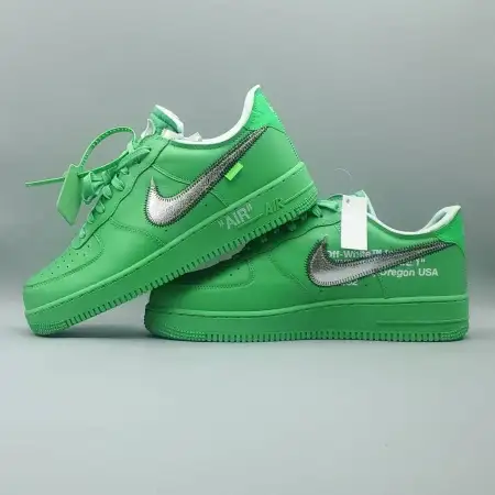 Off-White x Air Light Green Spark Force 1 Low 'Light Green Spark'