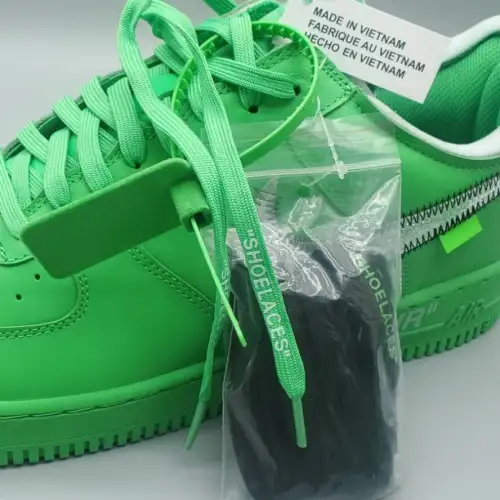 Off-White x Air Light Green Spark Force 1 Low 'Light Green Spark'