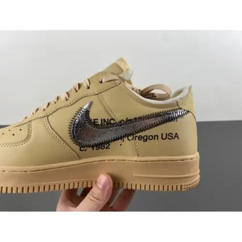 Off-White x Air Sesame Force 1 Low 'Sesame'