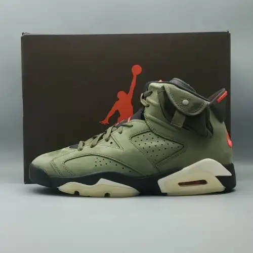 Travis Scott x Air Olive Jordan 6 Retro 'Olive'