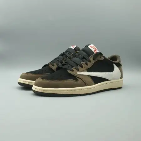 Travis Scott x Air Jordan 1 Low 'Mocha' 5F2BC263