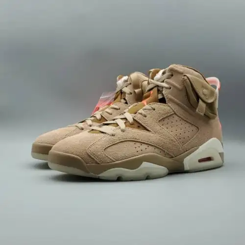 Travis Scott x Air British Khaki Jordan 6 Retro 'British Khaki'