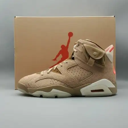 Travis Scott x Air British Khaki Jordan 6 Retro 'British Khaki'