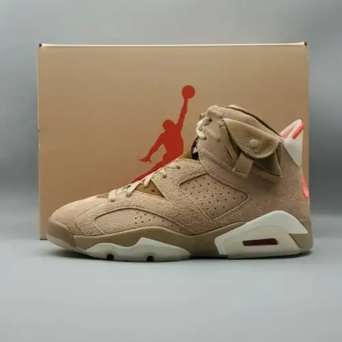 Travis Scott x Air British Khaki Jordan 6 Retro 'British Khaki'