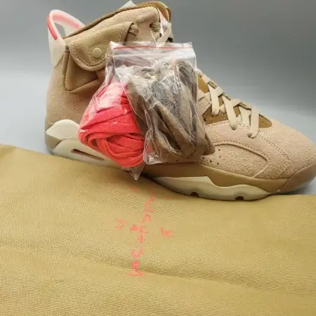 Travis Scott x Air British Khaki Jordan 6 Retro 'British Khaki'