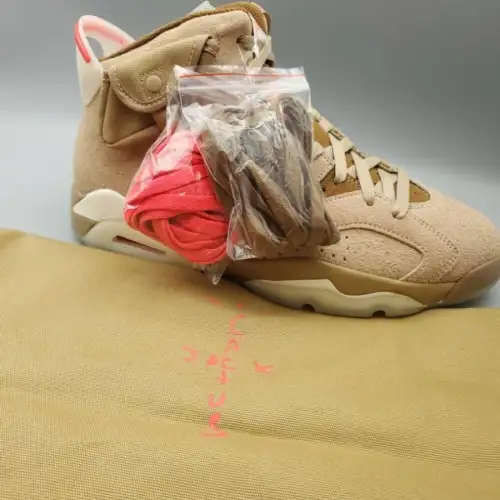 Travis Scott x Air British Khaki Jordan 6 Retro 'British Khaki'