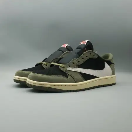 Travis Scott x Air Jordan 1 Low OG SP 'Black Olive' D8627894