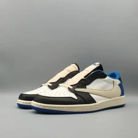 Fragment Design x Travis Scott x Air Jordan 1 Retro Low B12D198