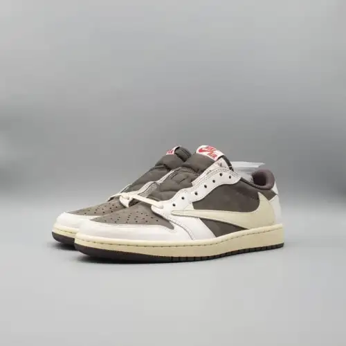 Travis Scott x Air Reverse Mocha Jordan 1 Retro Low OG 'Reverse Mocha'