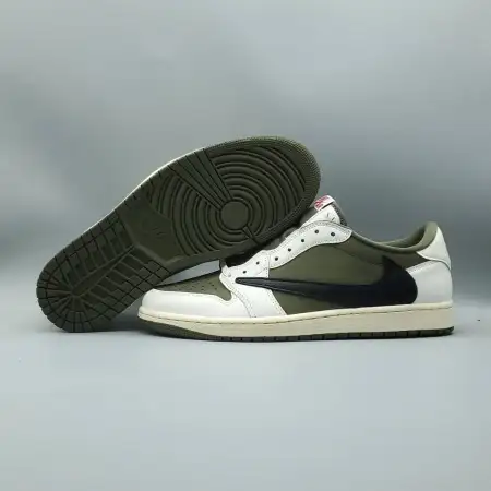 Travis Scott x Air Jordan 1 Low OG Travis Scott SP 'Reverse Olive  Medium Olive'