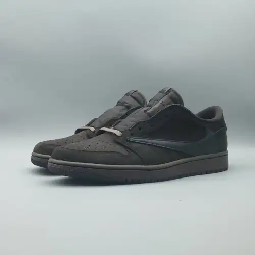 Travis Scott x Air Sail Shy Pink Jordan 1 Low OG SP 'Velvet Brown'