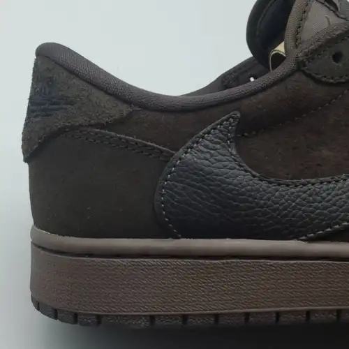 Travis Scott x Air Sail Shy Pink Jordan 1 Low OG SP 'Velvet Brown'